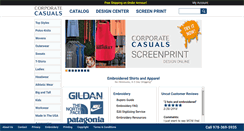 Desktop Screenshot of corporatecasuals.com